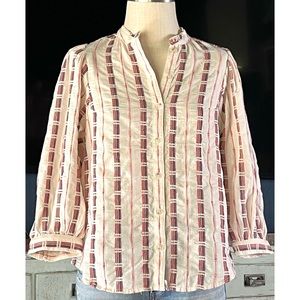 Anthropologie Femme Bella Blouse XS